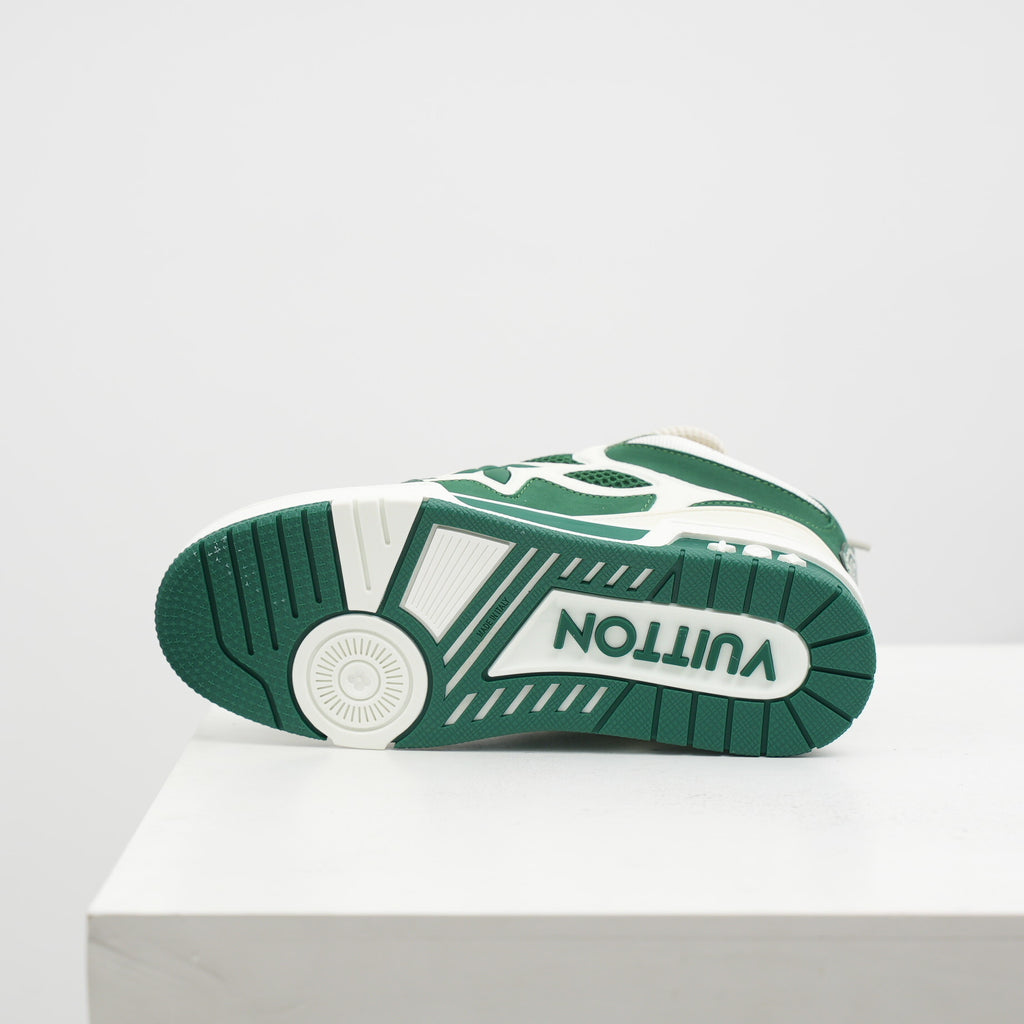 Louis Vuitton LV Skate Green White Sneakers