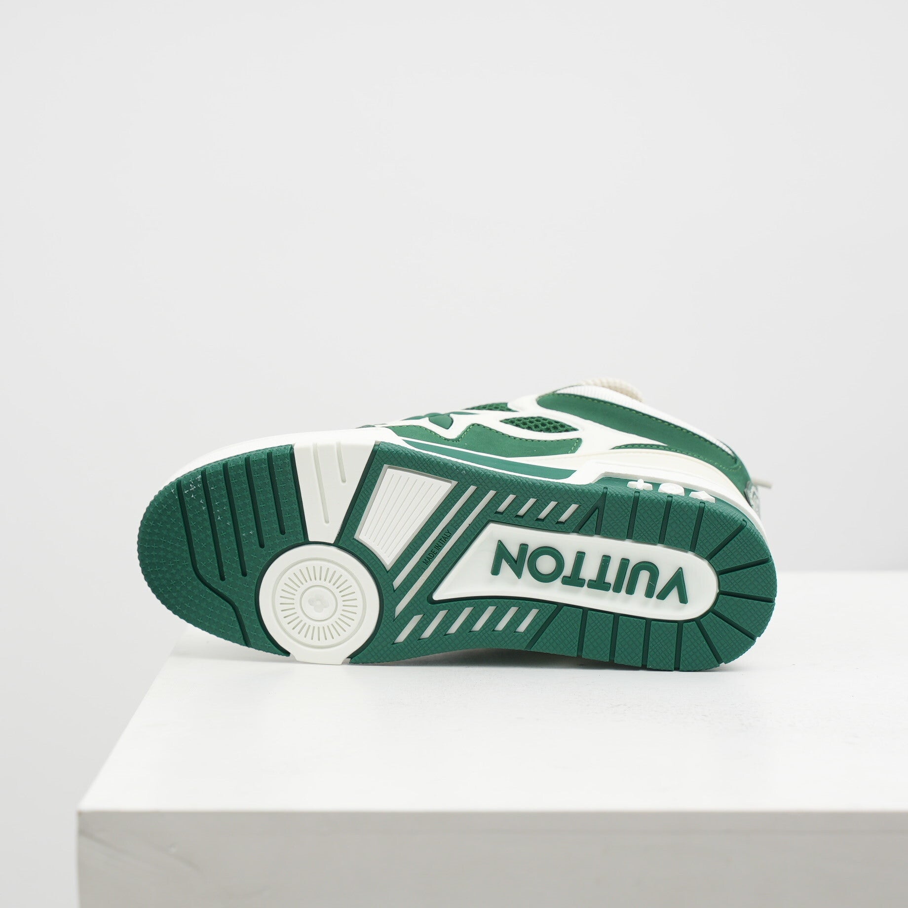 Louis Vuitton LV Skate Green White Sneakers