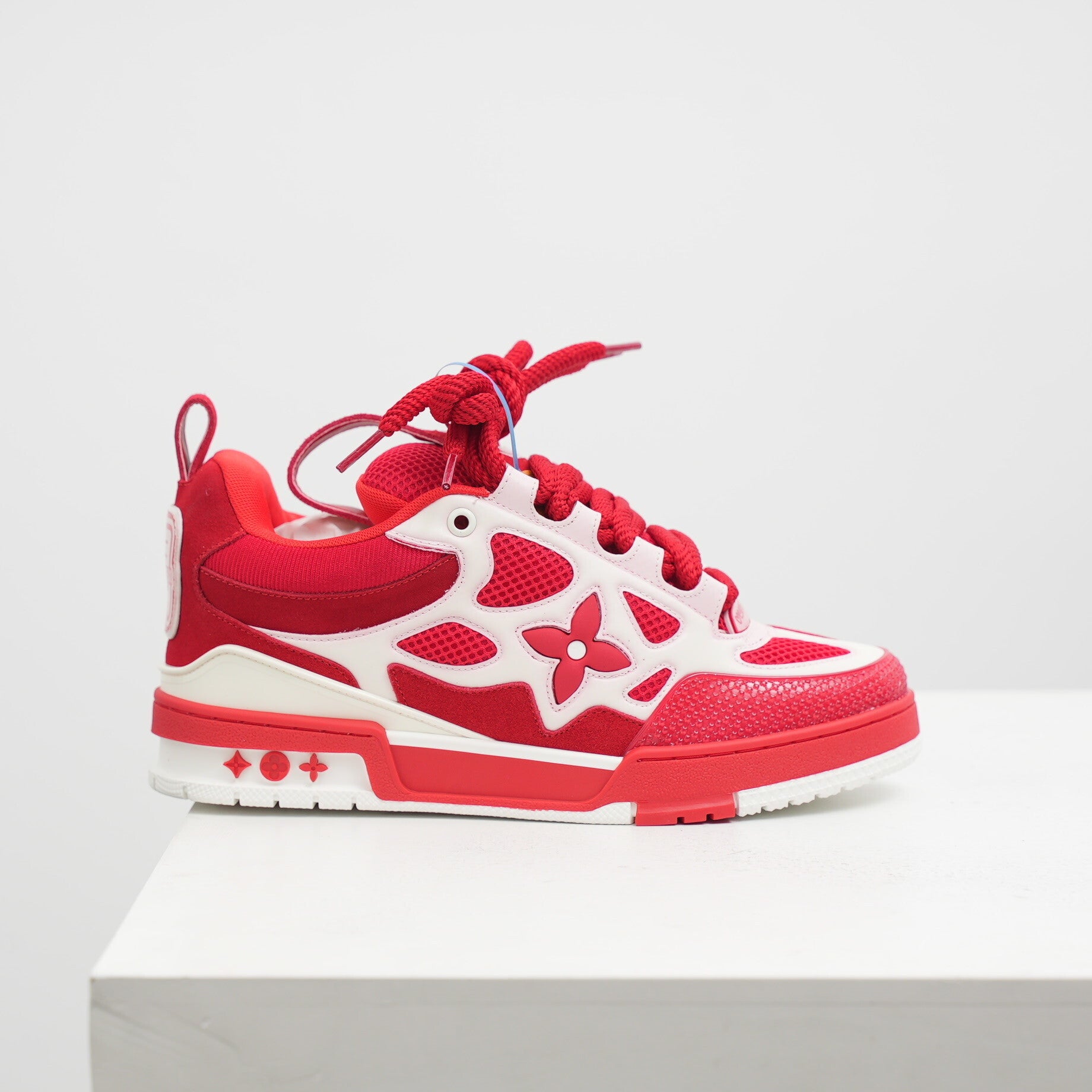 Louis Vuitton LV Skate Red White Sneakers
