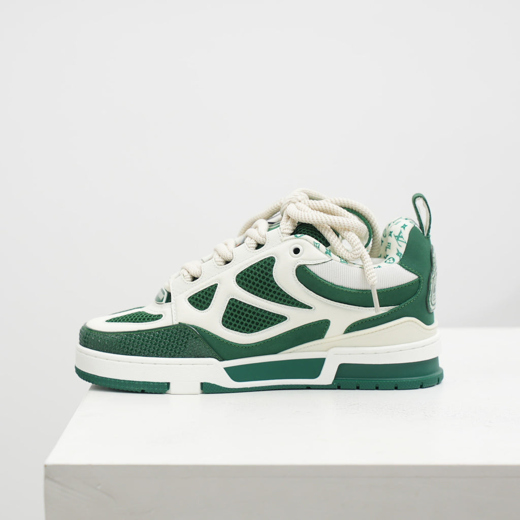 Louis Vuitton LV Skate Green White Sneakers