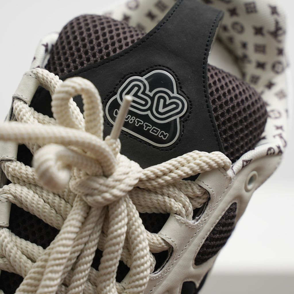 Louis Vuitton LV Skate Shoes Grey White