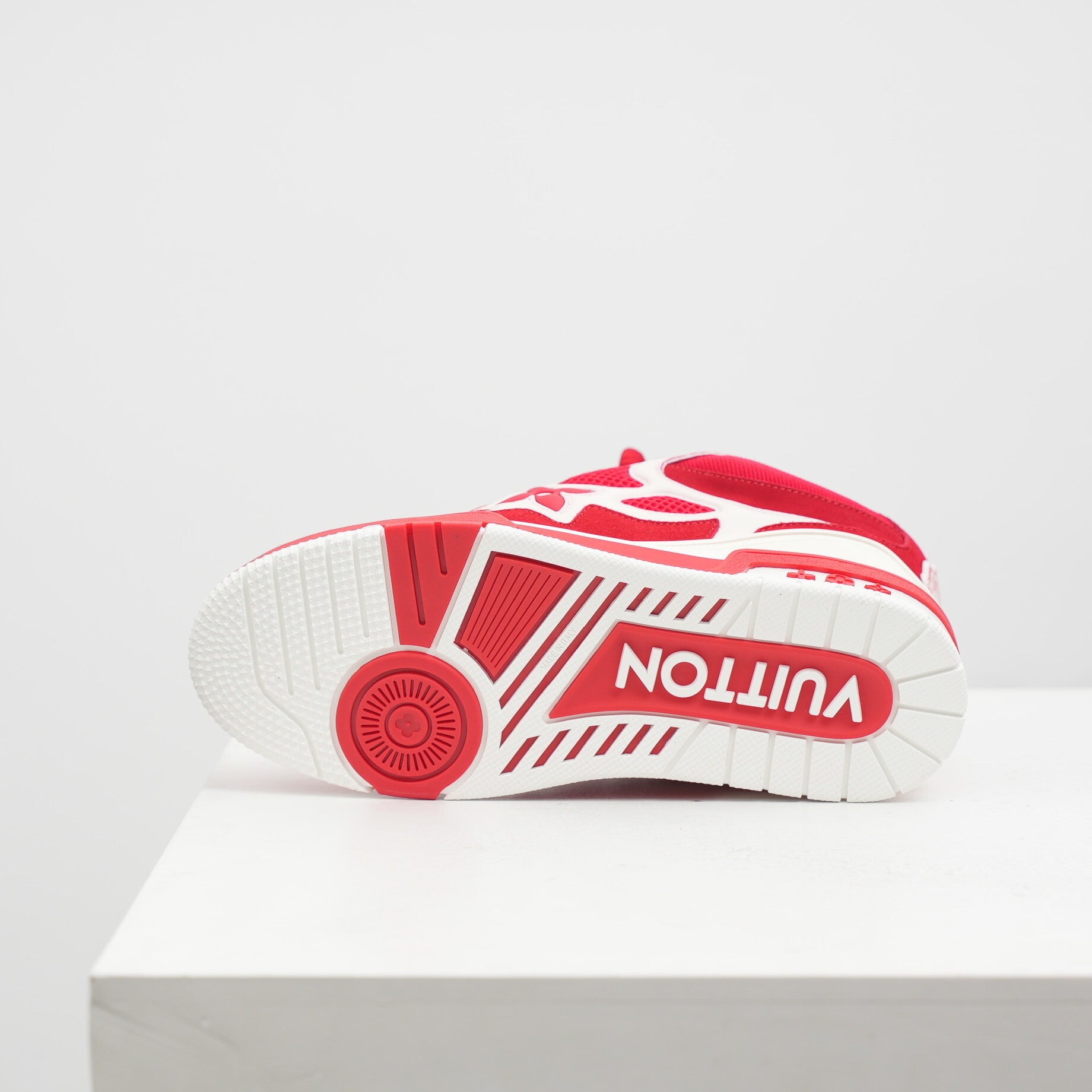 Louis Vuitton LV Skate Red White Sneakers