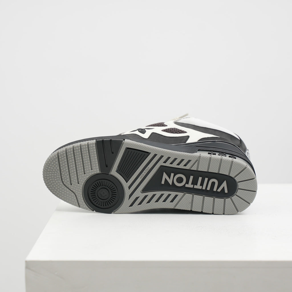 Louis Vuitton LV Skate Shoes Grey White