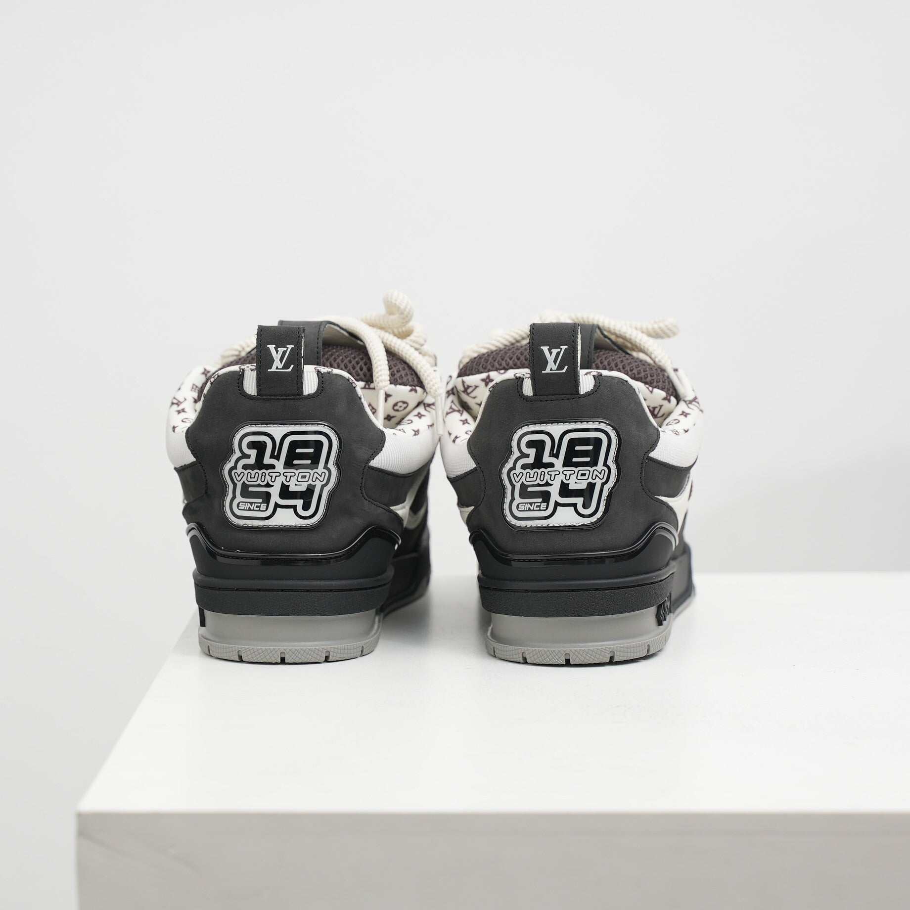 Louis Vuitton LV Skate Shoes Grey White