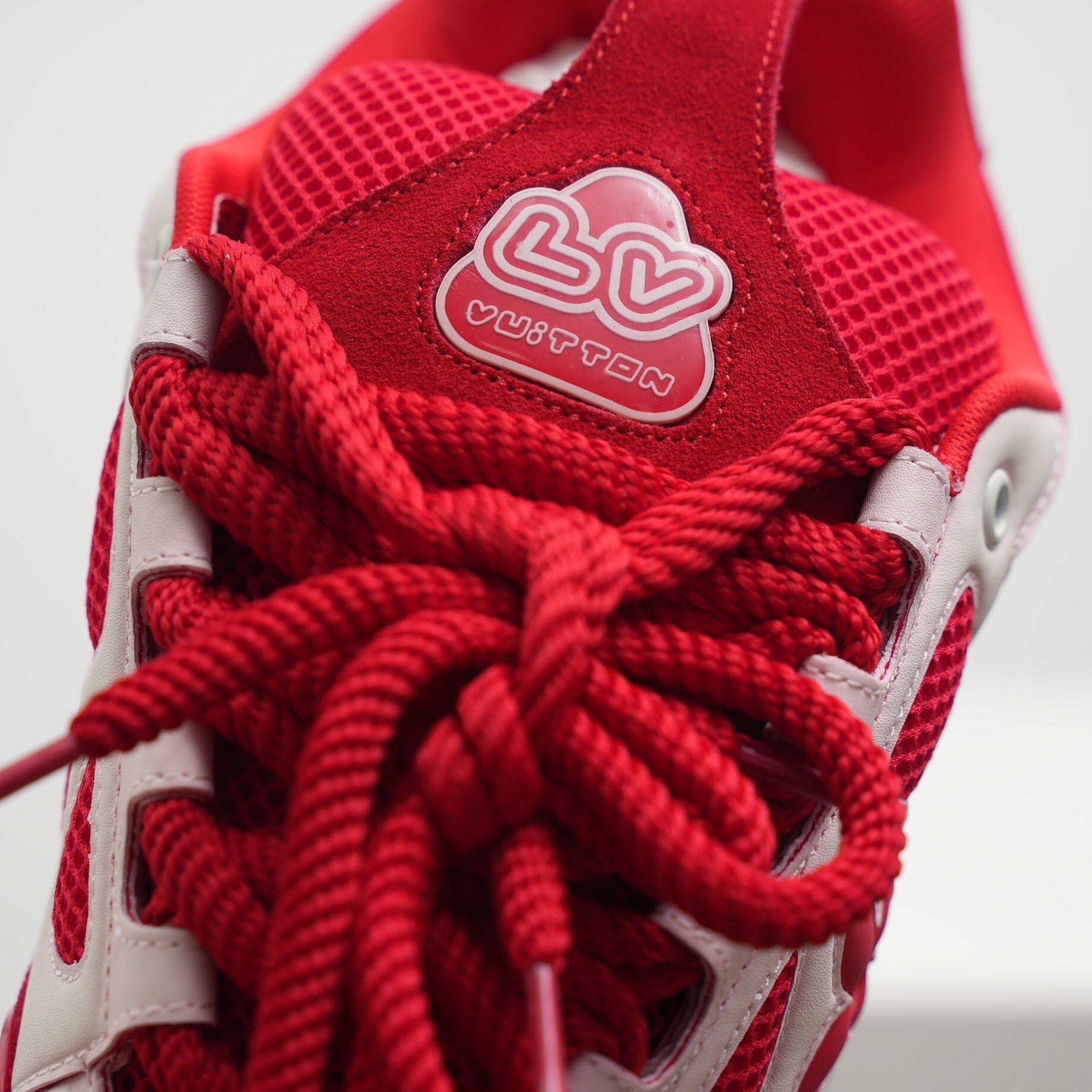 Louis Vuitton LV Skate Red White Sneakers